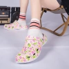 Cặp Đôi Size Lớn Cá Tính In Xăng Đan Giày Biển Mềm Mại Thoáng Khí 35-48 7