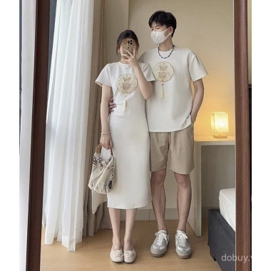 Cặp Đôi Trang Phục Mùa Hè 2.025 - Chi Tiết Ruched & Tua Rua, Giá Giảm 237.969₫ Cặp Đôi Trang Phục Mùa Hè 2.025 - Chi Tiết Ruched & Tua Rua, Giá Giảm 237.969₫
