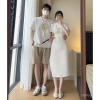 Cặp Đôi Trang Phục Mùa Hè 2.025 - Chi Tiết Ruched & Tua Rua, Giá Giảm 237.969₫ 2