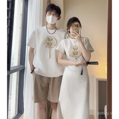 Cặp Đôi Trang Phục Mùa Hè 2.025 - Chi Tiết Ruched & Tua Rua, Giá Giảm 237.969₫ 3 Cặp Đôi Trang Phục Mùa Hè 2.025 - Chi Tiết Ruched & Tua Rua, Giá Giảm 237.969₫ 3
