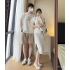 Cặp Đôi Trang Phục Mùa Hè 2.025 - Chi Tiết Ruched & Tua Rua, Giá Giảm 237.969₫ 4