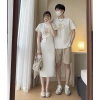 Cặp Đôi Trang Phục Mùa Hè 2.025 - Chi Tiết Ruched & Tua Rua, Giá Giảm 237.969₫ 10