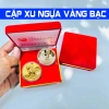 Cặp đồng xu ngựa Úc may mắn mạ vàng bạc - Quà Tết Bính Ngọ 2.026 giảm giá 28k 5