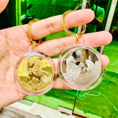 Cặp đồng xu ngựa Úc may mắn mạ vàng bạc - Quà Tết Bính Ngọ 2.026 giảm giá 28k 8 Cặp đồng xu ngựa Úc may mắn mạ vàng bạc - Quà Tết Bính Ngọ 2.026 giảm giá 28k 8