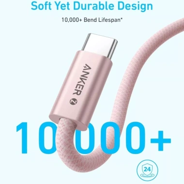 Cáp Dù Anker Zolo C to C 240W A8.060 Chống Bám Bẩn, Bảo Hành 18 Tháng, 108.999đ
