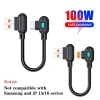 Cáp dữ liệu chơi game di động uốn cong 0,25m Type-C Huawei sạc nhanh có đèn 48.523 VND