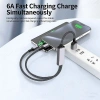 Cáp dữ liệu sạc nhanh 100W USB Type-C sang iOS, nylon đa chức năng 0.5-2m - Giá ưu đãi 169.860₫ 4
