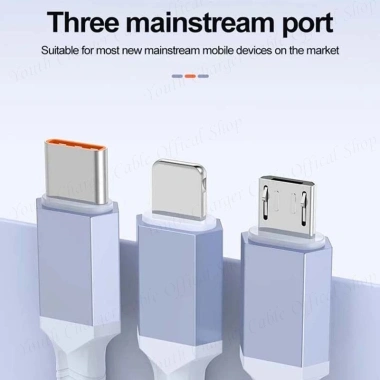 Cáp dữ liệu sạc nhanh 100W USB Type-C sang iOS, nylon đa chức năng 0.5-2m - Giá ưu đãi 169.860₫