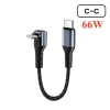 Cáp dữ liệu Type-C 66W CarPlay siêu nhanh, khuỷu tay ngắn 0,25-0,5m cho iPhone 15 - chỉ 59.433₫ 10