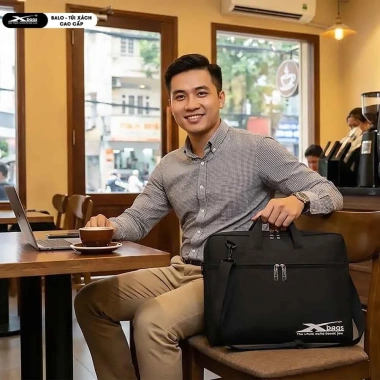 Cặp Đựng Laptop Chống Sốc Xbags Elegant XB 4.201 Đen Cao Cấp – Giá 229k, Thiết Kế Hiện Đại Sang Trọng