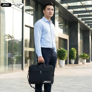 Cặp Đựng Laptop Chống Sốc Xbags Elegant XB 4.201 Đen Cao Cấp – Giá 229k, Thiết Kế Hiện Đại Sang Trọng