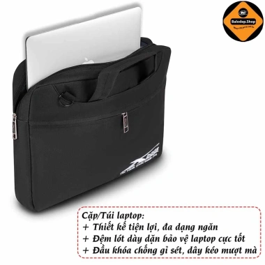 Cặp Đựng Laptop Xbags Elegant XB4.201 Chống Sốc, Chống Thấm – Sang Trọng, Gọn Nhẹ, Chuẩn Công Sở, Giá Ưu Đãi 229k