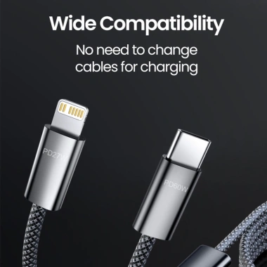 Cáp Elough 2in1 USB-C PD 60W - Sạc nhanh, truyền dữ liệu, C kép cho LIP15/16, Xiaomi - 109.890 VND