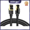 Cáp Ethernet ZoeRax RJ45 Cat8 10-30M tốc độ cao, dùng trong nhà & ngoài trời - 238.194đ