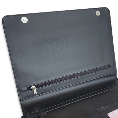 Cặp gấp cầm tay giả da Simili cao cấp Ladoda Ca12 - Sang trọng, bảo hành 12 tháng, giá ưu đãi 297.000₫
