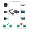 Cáp HDMI sang VGA dẹt UGREEN MM103 Audio 3.5mm và Micro USB, giá 209.000 VND 2