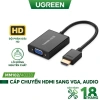 Cáp HDMI sang VGA dẹt UGREEN MM103 Audio 3.5mm và Micro USB, giá 209.000 VND 9