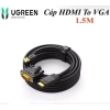 Cáp HDMI to VGA Ugreen 30.449 - Hỗ trợ 1.920x1.080P@60Hz, Giá chỉ 235.000₫