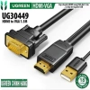 Cáp HDMI to VGA Ugreen 30.449 - Hỗ trợ 1.920x1.080P@60Hz, Giá chỉ 235.000₫ 3