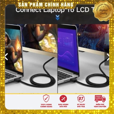 Cáp HDMI Ugreen 2.0 tốc độ cao 0.5-10m Cổng Mạ Vàng 4K - Giá 70.200đ, BH 18 tháng 7 Cáp HDMI Ugreen 2.0 tốc độ cao 0.5-10m Cổng Mạ Vàng 4K - Giá 70.200đ, BH 18 tháng 7