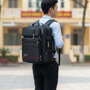 Cặp Học Sinh Cấp 2-3 Đa Năng Xbags Pride XB4.102, Quai Balo, Giá Ưu Đãi 459k