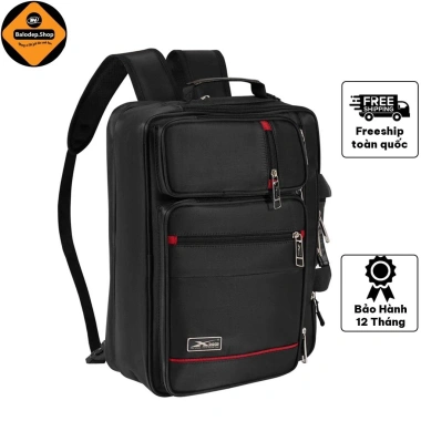 Cặp Học Sinh Đa Năng Xbags Pride 15.6 Inch Đựng Laptop Đen Cá Tính Giá 429k