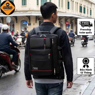 Cặp Học Sinh Đa Năng Xbags Pride 15.6 Inch Đựng Laptop Đen Cá Tính Giá 429k