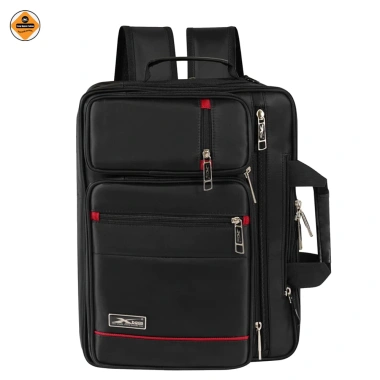 Cặp Học Sinh Xbags Pride XB 4.102 Đen - Chống Nước, Đựng Laptop 17 inch, 429k