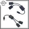 Cáp HUB kép Micro USB và Type C sang 2 cổng OTG - Bộ chia Y cho máy tính bảng Android, PC