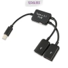 Cáp HUB kép Micro USB và Type C sang 2 cổng OTG - Bộ chia Y cho máy tính bảng Android, PC 3