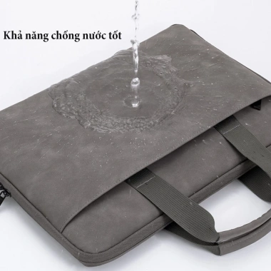 Cặp Laptop Da PU Sang Trọng Chống Sốc Chống Nước: Thích Học Sinh, Sinh Viên, Công Sở, Giá 350k 5 Cặp Laptop Da PU Sang Trọng Chống Sốc Chống Nước: Thích Học Sinh, Sinh Viên, Công Sở, Giá 350k 5