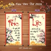Cặp Liễn Đỏ 25×70 Cao Cấp - Câu Đối Thư Pháp Tết 2.026 Trang Trí Nhà Cửa, Cửa Hàng Giá Ưu Đãi 95.000đ 5