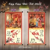 Cặp Liễn Đỏ Thư Pháp Cao Cấp 25x70cm Treo Trang Trí Tết 2.026 - Giá 99.000đ 2