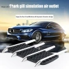 Cặp Lỗ Thông Hơi Tự Động Gills - Dán Hood Bonnet Trang Trí Xe, Mô Phỏng Ổ Cắm, Giá 150k