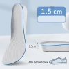 Cặp lót giày cao su tăng chiều cao 1.5-3.5cm, khử mùi, thoáng khí, chống hôi chân - giảm giá 28,420₫ 10