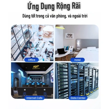 Cáp Mạng Đúc Sẵn Cat7 10Gbps Dây Tròn NYT N27 BH 12T Chính Hãng Giá 59.000 9 Cáp Mạng Đúc Sẵn Cat7 10Gbps Dây Tròn NYT N27 BH 12T Chính Hãng Giá 59.000 9