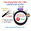 Cáp mạng ngoài trời Cat6 FTP bấm sẵn 2 đầu 8 lõi đồng nguyên chất chống nhiễu thép gia cường 130k 2