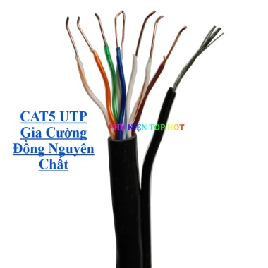 Cáp mạng ngoài trời Cat6 FTP bấm sẵn 2 đầu 8 lõi đồng nguyên chất chống nhiễu thép gia cường 130k 6 Cáp mạng ngoài trời Cat6 FTP bấm sẵn 2 đầu 8 lõi đồng nguyên chất chống nhiễu thép gia cường 130k 6
