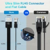Cáp mạng RJ45 Cat6 1.000Mbps Phẳng Siêu Mỏng 32AWG Đồng Nguyên Chất Đen 1-5m Zoerax Giá 54.999 VND 2
