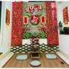 Cặp mành tre câu đối đỏ Thư Pháp - Trang trí Tết, giảm giá 180.000 8