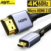 Cáp Micro HDMI ra HDMI NYT M2H101 12T cao cấp - Đổi mới, giá chỉ 69.000₫