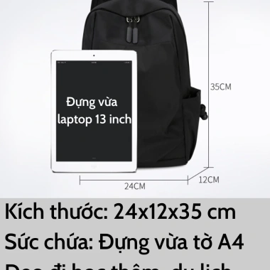Cặp mini nữ Ba Vy FASHION BL03AB - Balo siêu nhẹ canvas chống nước, nhiều ngăn, giá 220.000₫ 4 Cặp mini nữ Ba Vy FASHION BL03AB - Balo siêu nhẹ canvas chống nước, nhiều ngăn, giá 220.000₫ 4