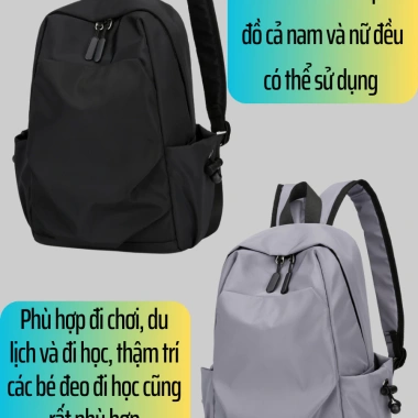 Cặp mini nữ Ba Vy FASHION BL03AB - Balo siêu nhẹ canvas chống nước, nhiều ngăn, giá 220.000₫