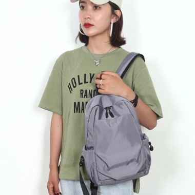 Cặp mini nữ Ba Vy FASHION BL03AB - Balo siêu nhẹ canvas chống nước, nhiều ngăn, giá 220.000₫