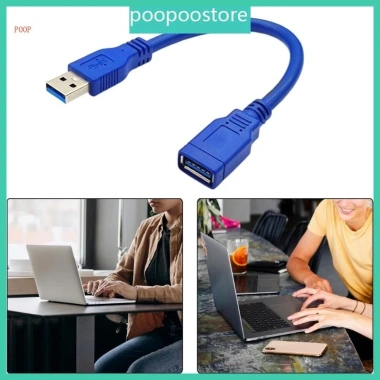 Cáp mở rộng USB 3.0 5Gbps POOP di động, dây chuyển đổi nam sang nữ, tốc độ cao, tương thích đa thiết bị