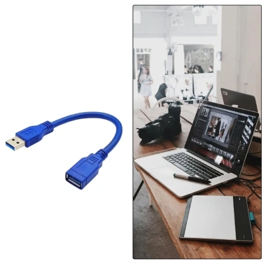 Cáp mở rộng USB 3.0 5Gbps POOP di động, dây chuyển đổi nam sang nữ, tốc độ cao, tương thích đa thiết bị