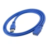 Cáp mở rộng USB 3.0 5Gbps POOP di động, dây chuyển đổi nam sang nữ, tốc độ cao, tương thích đa thiết bị 10