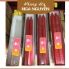 Cặp nến đại Đèn cầy bế quan đỏ trắng - Giá chỉ 39.000 VNĐ, khuyến mãi nhanh