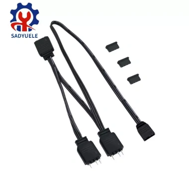 Cáp Nối ARGB 5V 3Pin SADUYELE - Dây Chia, Đèn RGB Sáng, Dễ Lắp Đặt PC Gaming
