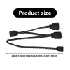 Cáp Nối ARGB 5V 3Pin SADUYELE - Dây Chia, Đèn RGB Sáng, Dễ Lắp Đặt PC Gaming 2